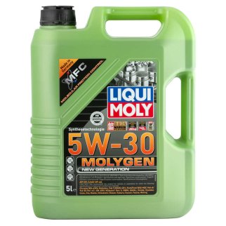 Масло моторное LIQUI MOLY Molygen New Generation HC 5w30 синт. 5л фото