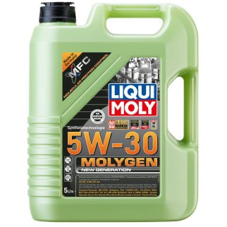 Масло моторное LIQUI MOLY Molygen New Generation HC 5w30 синт. 5л фото
