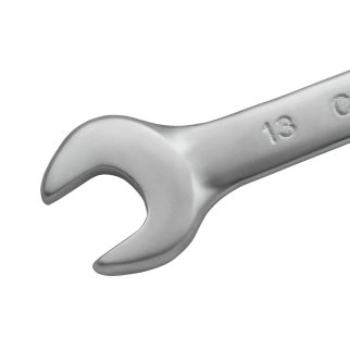 Ключ комбинированный, 13 мм, CrV, матовый хром MATRIX 15109 фото 2