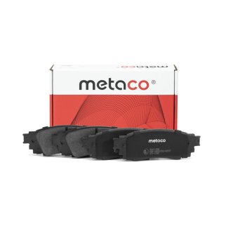 Колодки тормозные задние дисковые к-кт metaco 3010-268 фото