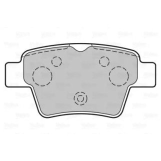 Колодки тормозные PEUGEOT 307 (3A/C) зад_WVA24150 фото