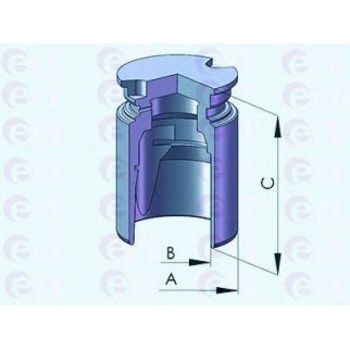 Поршень суппорта ERT 151258-C фото