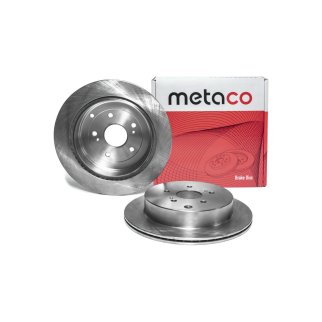 Диск тормозной задний metaco 3060-081 фото 2