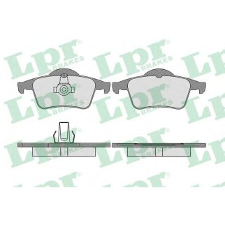 Колодки тормозные задние к-кт Lpr 05P705 фото