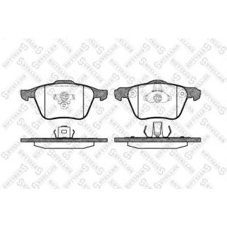 Колодки тормозные STELLOX _1081000SX фото