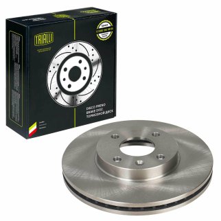 Диск тормозной передний вентилируемый TRIALLI DF 062102 фото