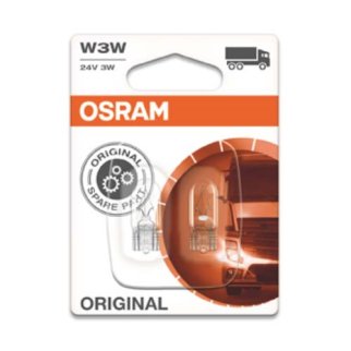 Лампа OSRAM галогеновая W2.1x9.5D 3W фото