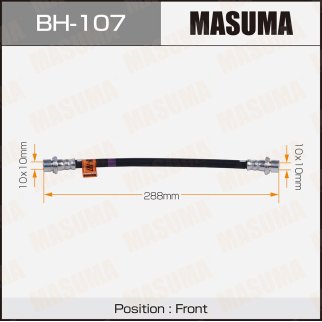 Шланг тормозной Masuma BH-107 фото
