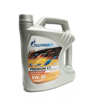 Масло моторное Газпромнефть Premium C3 5W30 4л фото