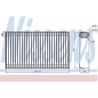 Испаритель кондиционера Nissens 92310 фото