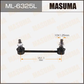 Стойка заднего стабилизатора Masuma ML-6325L фото