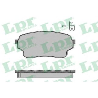 Колодки тормозные передние к-кт Lpr 05P1483 фото