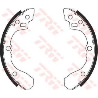 Колодки тормозные KIA Spectra (ИжАвто) (05-), Sephia (97-), Shuma (97-) задние барабанные (4шт.) TRW фото