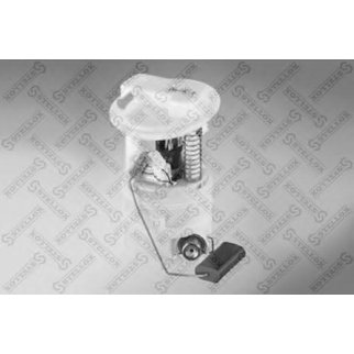 10-02035-SX_насос топливный электрический! в сборе 3.5bar Renault Logan 1.6 04-09 фото