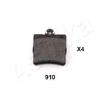 Колодки тормозные задние дисковые к-кт ashika 51-09-910 фото