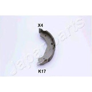 Колодки барабанные к-кт Japanparts GF-K17AF фото