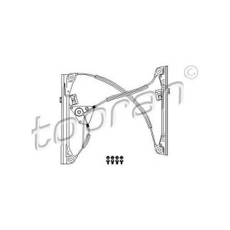 Стеклоподъемник электр. передний правый topran 111266755 фото