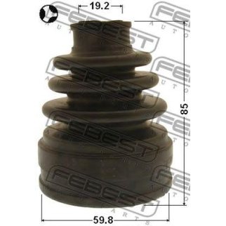 Пыльник шрус внутренний комплект 59.8x85x19.2 фото