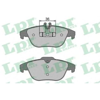 Колодки тормозные LPR _05P1274 фото