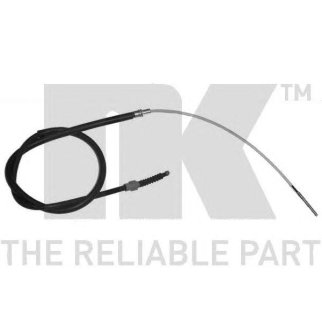 Трос стояночного тормоза задний левый,правый / VW Corrado,Golf-III,Vento (дисковые тормоза) 89~95 фото