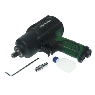 Гайковерт пневматический 1/2' &quot;Twin Hammer&quot; с ревер. и регулир. усил. 1450Нм, 7000об/мин, 6.3bar фото