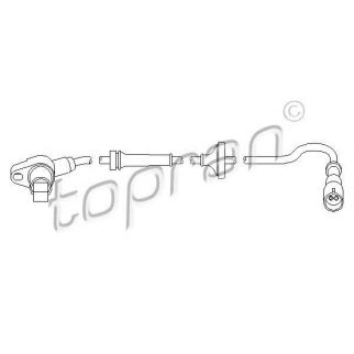 Датчик ABS задний topran 111074755 фото