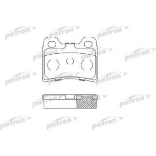 Колодки тормозные дисковые задн FORD: ESCORT V 90-92, ESCORT V кабрио 90-92, ESCORT V универсал 90-92, ESCORT VI 92-95, ESCORT VI кабрио 92-95, ESCORT VI седан 93-95, ESCOR фото