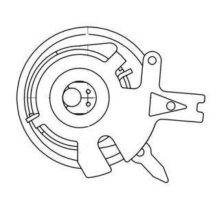 Ролик ГРМ TRIALLI CM 6106 фото 3