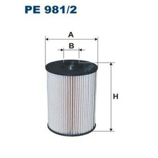 Фильтр топливный FILTRON PE 9812 фото