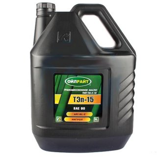Масло трансмиссионное OIL RIGHT ТЭП-15В (нигрол) 10л. фото