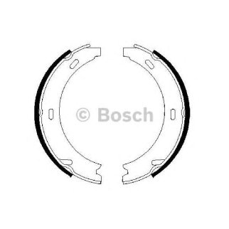 Колодки ручного тормоза к-кт BOSCH 0 986 487 344 фото