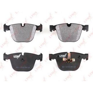 Колодки тормозные задние дисковые к-кт LYNXauto BD-1433 фото