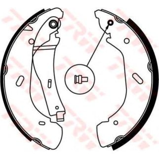 К-т бараб. тормоз. колодок фото