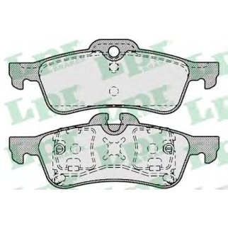 Колодки тормозные задние дисковые к-кт Lpr 05P861 фото