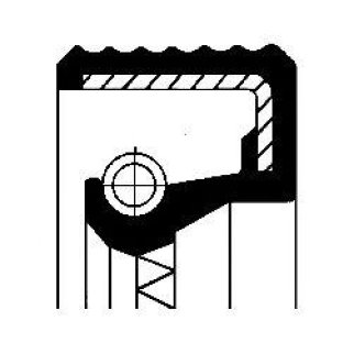 010 265 01C_сальник ! компрессора 25x35x6/5.5 MB фото