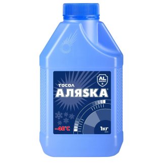 Тосол Аляска А-40 готовый -40C синий 1 кг 5069 фото