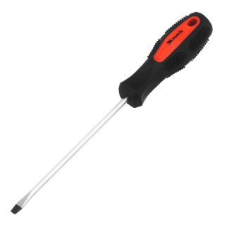 Отвертка Anti-Slip, SL4, 0x100 мм, CrV, двухкомп. рукоятка MATRIX 12210 фото