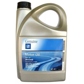 Масло моторное GM Dexos 2 5W-30 синтетическое 4 л 93165556 фото 2
