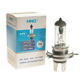 Лампа 24V H4 (75/70) P43t-38 HNG фото