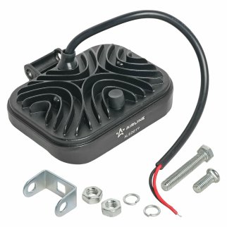 Фара светодиодная прямоугольная, 21 LED рассеяный свет 21W (108х80х35) 12/24V (ALED019) фото 3