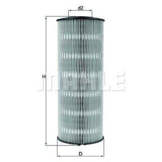 Фильтр масляный MAHLE OX 168 D фото