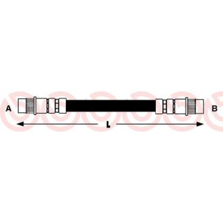 Шланг тормозной brembo T 61 037 фото