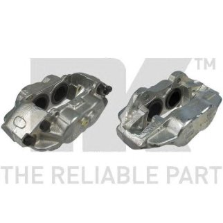 Суппорт тормозной передний левый (четырехпоршневой) / LAND ROVER Defender 90~16 фото