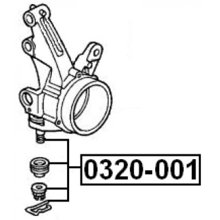 Опора шаровая FEBEST 0320-001 фото 2