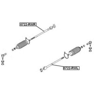 ТЯГА РУЛЕВАЯ ЛЕВАЯ фото