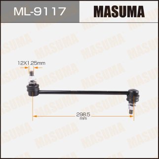 Стойка переднего стабилизатора Masuma ML-9117 фото