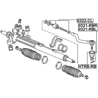HTRBRB_пыльник наконечника рулевого! Honda HR-V 4WD/Logo 99> фото 2 HTRBRB_пыльник наконечника рулевого! Honda HR-V 4WD/Logo 99> фото 2