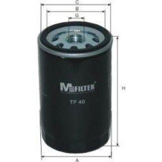 Фильтр масляный M-Filter _TF40 фото