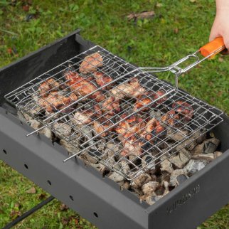 Решетка гриль 300х400мм хромир. PALISAD фото 9