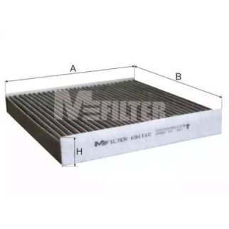 K9111C_фильтр салона! угольный Ford Transit 2.0-3.2TDCI 06> фото